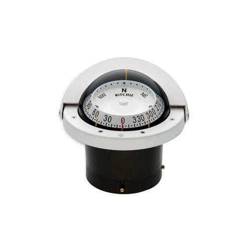 Ritchie Fnw-203 Navigator Compass - Flush Mount - White (R-13994)