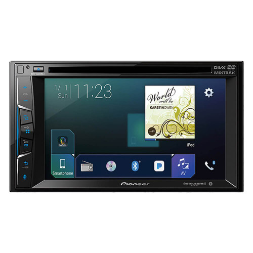 Pioneer AVH-1300NEX 6.2" DVD Receiver Apple CarPlay Built in Bluetooth SiriusXM Ready and AppRadio Mode