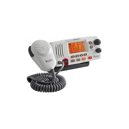 Cobra Mr F57W Fixed Mount Class D Vhf Radio - White (R-56153)