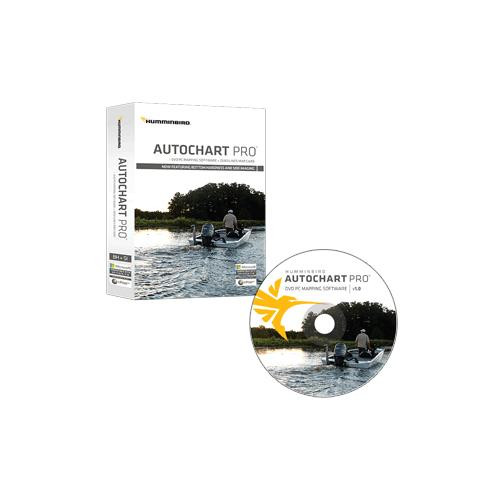 Humminbird Autochart Pro Dvd Pc Mapping Software W/Zero Lines Map Card (R-57317)