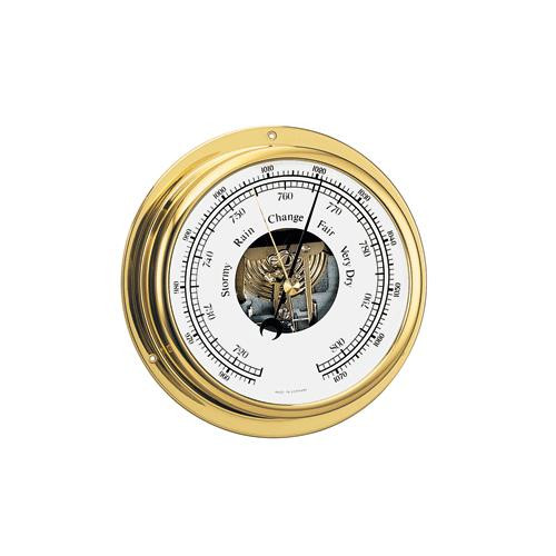 Barigo Viking Series Ship'S Barometer - Brass Housing - 5" Dial (R-58143)