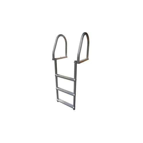 Dock Edge Aluminum 3-Step Eco Flip-Up Dock Ladder - Weld Free (R-58253)