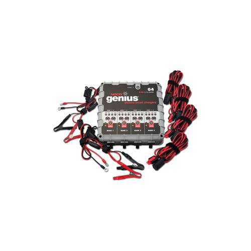 Noco Genius G4 6V/12V 1100Ma Battery Charger - 4-Bank (R-58453)