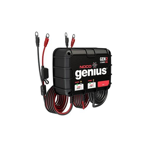 Noco Genius Gen2 20A Onboard Battery Charger - 2 Bank (R-58468)