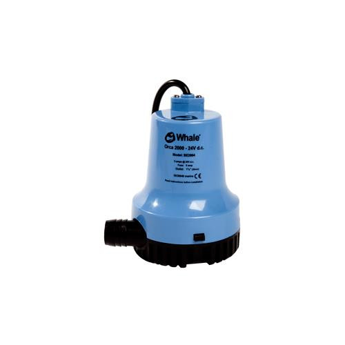 Whale Orca 2000 Gph Submersible Bilge Pump 12V (R-59568)