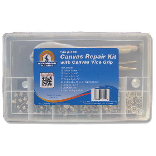 Handi-Man Canvas Repair Kit W/Vice Grip (R-64957) - Road Entertainment