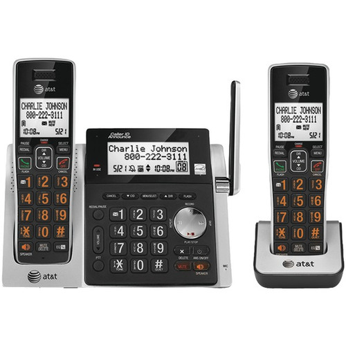 ATT ATTCL83213 Cordless Answering System with Dual Caller ID/Call Waiting (2-handset system) (R-ATTCL83213)