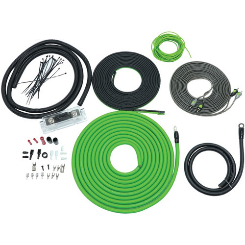 SURGE F-4 Flo Series Amp Installation Kit (4 Gauge, 2,000 Watts) (R-ATRF4)