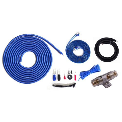 MAX POWER AMP KIT 8 GAUGE; 1000 WATT (R-BK8)