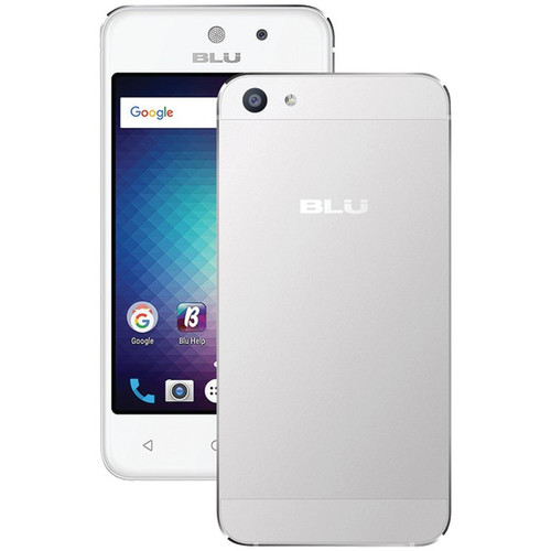 BLU V050QSIL Vivo 5 Mini Smartphone (Silver) (R-BLUV050QSIL)