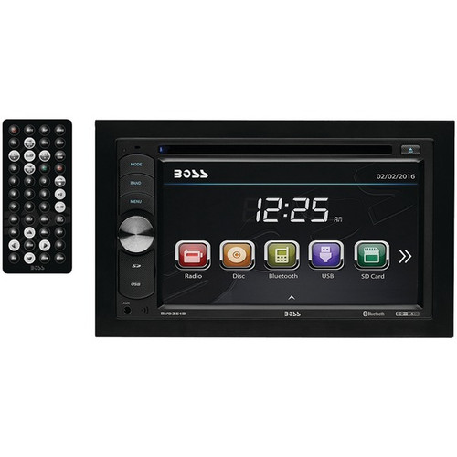 BOSS AUDIO BV9351B 6.2" Double-DIN In-Dash DVD/MP3/CD & AM/FM Receiver with Bluetooth(R) (R-BOSBV9351B)