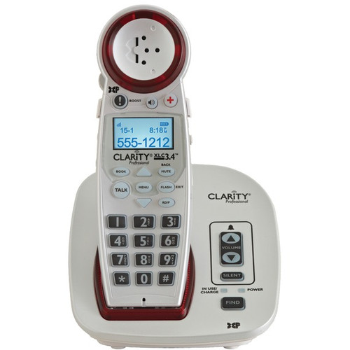CLARITY 59234.001 DECT 6.0 Extra-Loud Big-Button Speakerphone with Talking Caller ID (R-CLARXLC34PLUS)