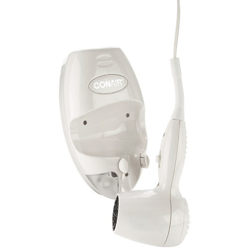 CONAIR 134R 1,600-Watt Wall-Mount Compact Hair Dryer (R-CNR134R)