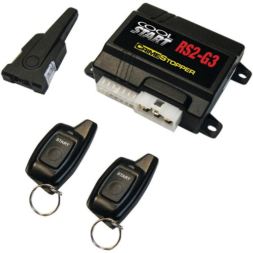 CRIMESTOPPER RS2-G3 Cool Start(TM) 2-Way LED Single-Button Remote-Start & Keyless-Entry System (R-CSPRS2G3)