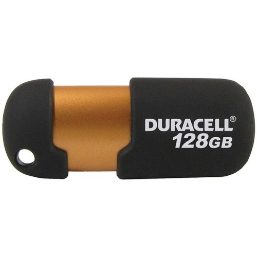 DURACELL DU-Z128GCNN3-R Capless USB 2.0 Flash Drive (128GB) (R-DEMDUZ128GCNN3R)