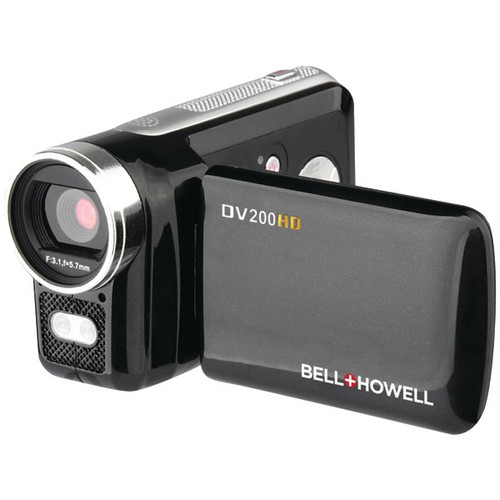 BELL+HOWELL DV200HD 5.0-Megapixel DV200HD 720p HD Digital Video Camcorder (R-ELBDV200HD)