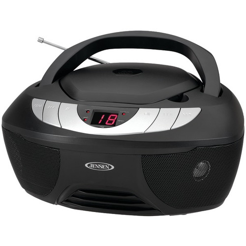 JENSEN CD-475 Portable Stereo CD Player with AM/FM Radio (R-JENCD475)