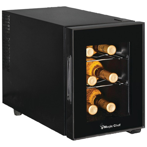 MAGIC CHEF MCWC6B 6-Bottle Wine Cooler (R-MCPMCWC6B)