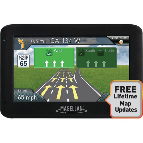 MAGELLAN RM2525SGLUC RoadMate(R) 2525-LM 4.3" GPS Navigator with Free Lifetime Maps (R-MENRM2525SGLC)