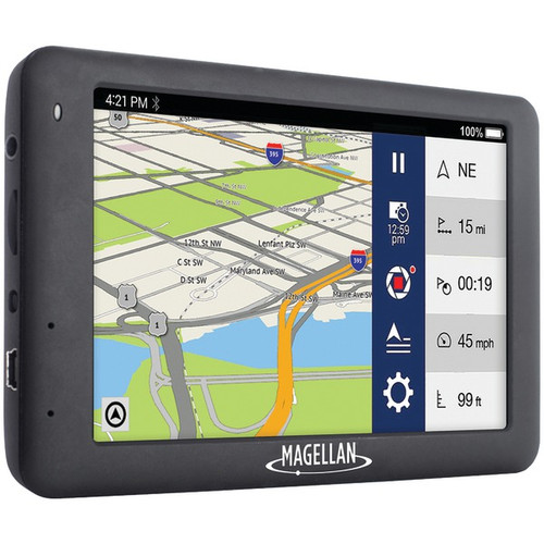 MAGELLAN RM6630SGLUC RoadMate(R) 6630T-LM 5" GPS HD Navigator with Dash Cam & Free Lifetime Maps & Traffic Updates (R-MENRM6630SGLUC)