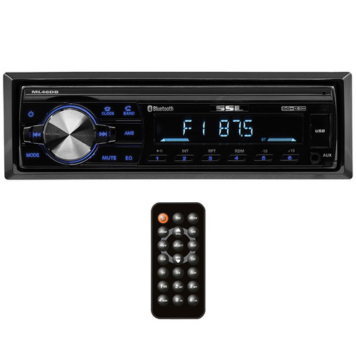 Soundstorm Single Din Digital Media Receiver Bt Am/Fm Usb/Sd Remote (R-ML46DB)