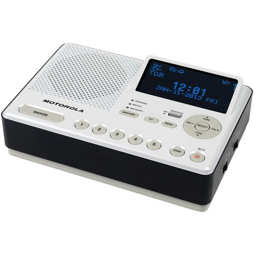 MOTOROLA MWR839 Desktop AM/FM Weather Radio (R-MTRMWR839)
