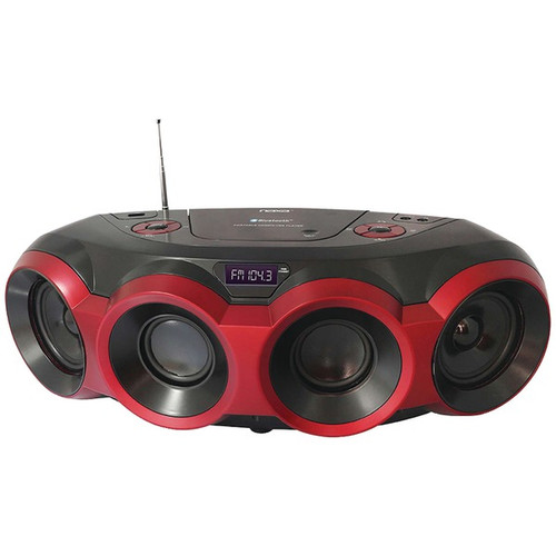 NAXA NPB-266 MP3/CD Party Bluetooth(R) Boom Box (R-NAXNPB266)
