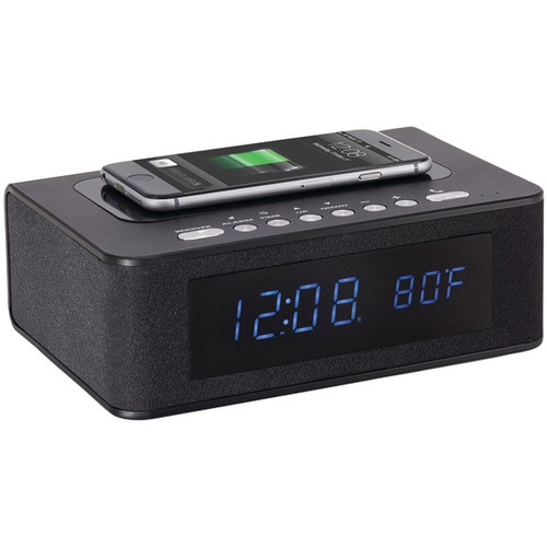 SXE SXE87005 Wireless-Charging & Bluetooth(R) Digital Alarm Clock (R-NYLSXE87005)