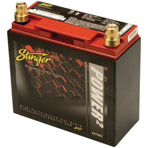 STINGER SPP680 SPP Series 680-Amp Lead-Acid Battery with Metal Case (R-PACSPP680)