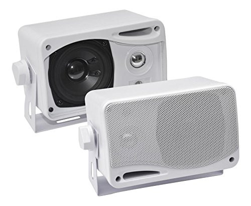 3.5” Bluetooth Home Speakers, 3-Way Indoor/Outdoor Speaker System, 200 Watt (R-PDWR42WBT)