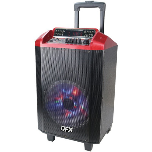 QFX PBX-2101RED 2,600-Watt PBX-2101 Portable Bluetooth(R) Party Speaker (R-QFXPBX2101)
