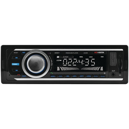 XO VISION XD107 Single-DIN In-Dash FM/MP3 Stereo Digital Media Receiver with USB Port & SD(TM) Card Slot (R-SHAGXD107)
