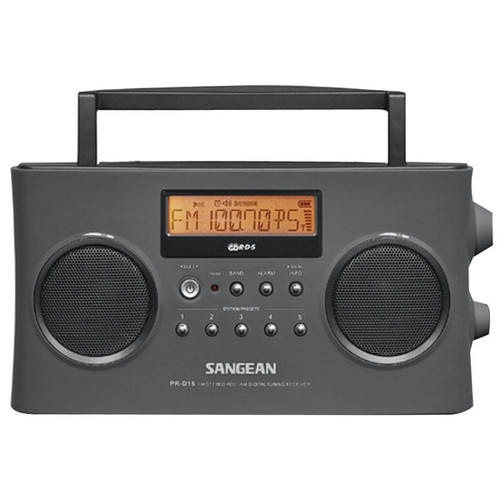 SANGEAN PR-D15 Digital Portable Stereo RDS Receiver (R-SNGPRD15)