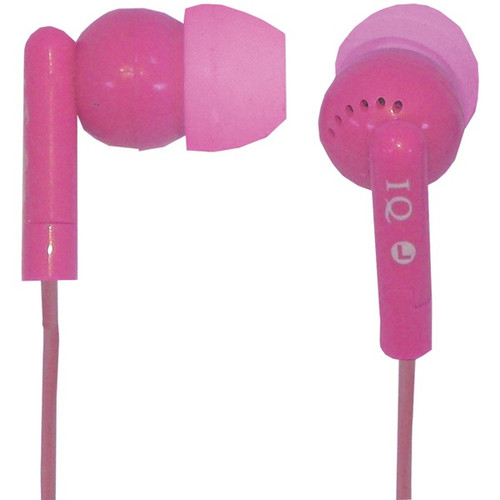 Supersonic IQ-106 PINK Porockz Stereo Earphones (Pink) (R-SSCIQ106PINK)