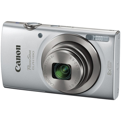CANON 1093C001 20.0-Megapixel PowerShot(R) ELPH(R) 180 HS Digital Camera (Silver) (R-CND1093C001)