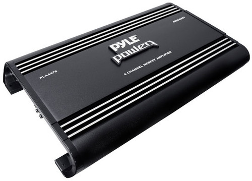 Pyle PLA4478 4 Ch 4000 Watts Bridgeable Mosfet Amplifier Car Audio Amp