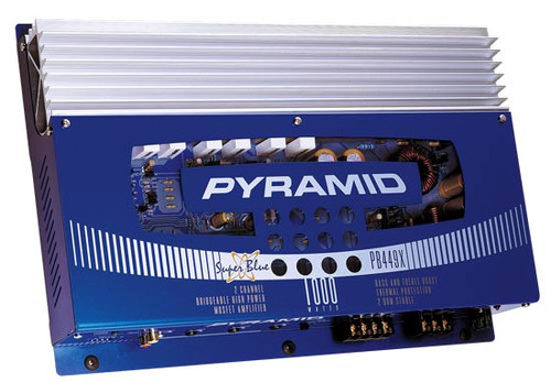 Pyramid PB449X 1000 Watt 2 Channel MOSFET Amplifier Car Audio Amp