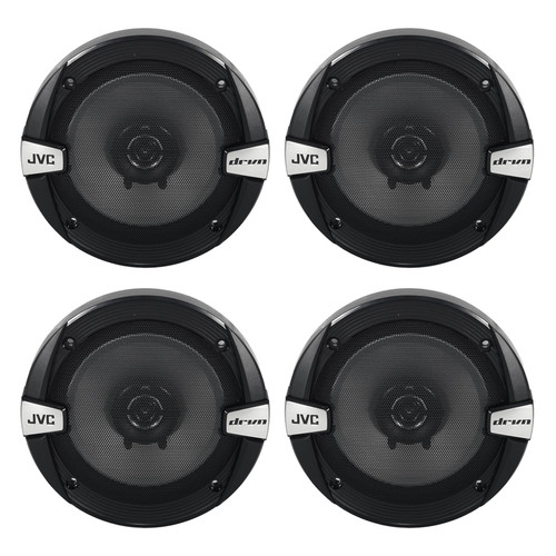 JVC CS-DR162 drvn DR Series 6.5" 300 Watt Max Power 2-Way Coaxial Car Speakers (QTY 4)