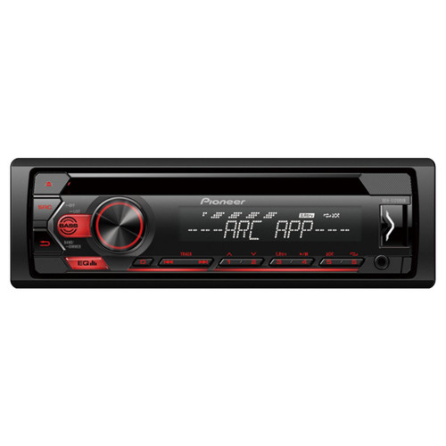 Pioneer DEH-S1200UB AM/FM Radio Stereo USB AUX CD Player Receiver with Smartphone Control