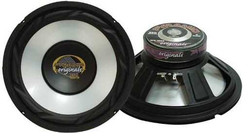 1 x  Pyramid WX85X 8'' 300 Watts High Power White Injected P.P. Cone Woofer