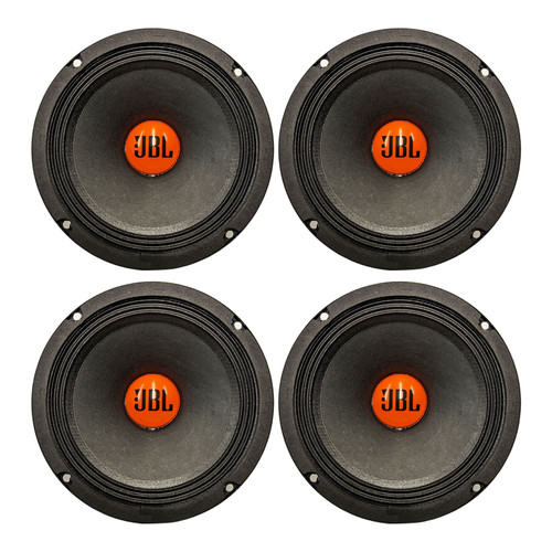 2 Pair of JBL SHOCKWAVE150W65 6.5" 300 Watt Peak Power Midrange Woofer Car Audio Speakers