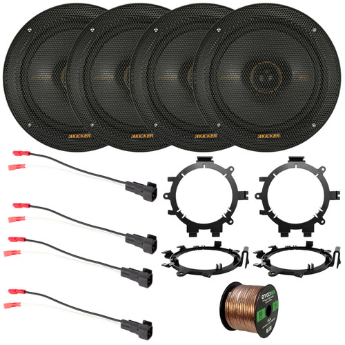 Two Pairs (QTY 4) Of Kicker KSC650 6.5
