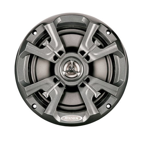 Jensen MSX60RV 6.5" 75 Watts Max Power Coaxial Waterproof Grey Marine Speaker (Single, Bulk Packaging)
