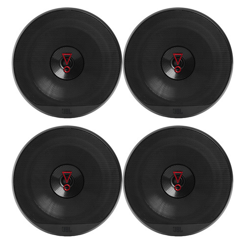 One Pair (QTY 4) of JBL Stage3 627 6.5" 225 Watt Max Power 2-Way Coaxial Car Audio Speakers