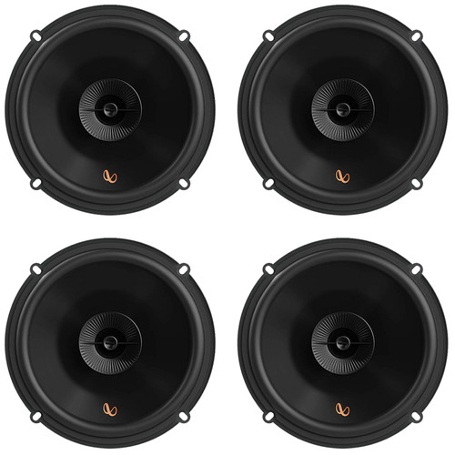 4x Infinity Primus Series PR603F 6.5" 150 Watts Max Power 2-Way Multi-Element Car Audio Speakers