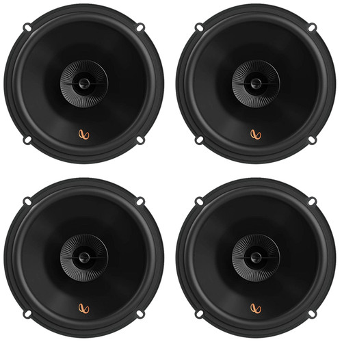 Two Pair (QTY 4) Of Infinity Primus Series PR603F 6.5" 150W Max Power 2-Way Multi-Element Car Audio Speakers