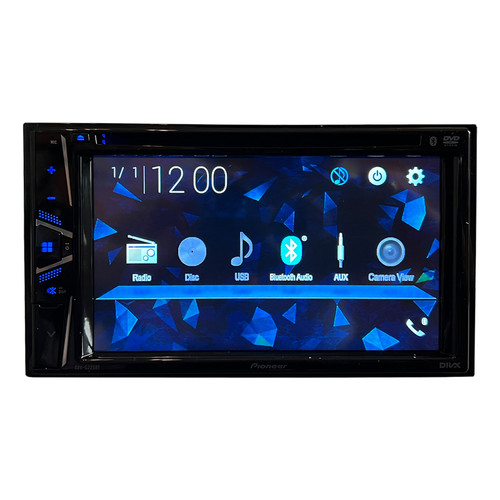 Pioneer AVH-G225BT Double DIN Bluetooth USB AUX Multimedia AV CD/DVD Player Receiver with 6.2" Clear Resistive Screen