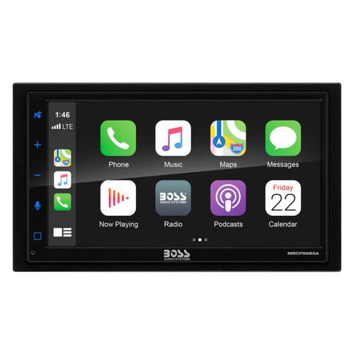 Boss Audio MRCP9685A Double-DIN Mechless Bluetooth USB AM/FM Radio Stereo Receiver with 6.75" Touchscreen