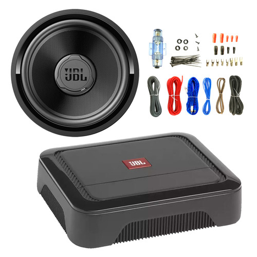 Ellende Stuwkracht opgraven JBL Club A600 High Performance Compact Class D Car Audio Mono Subwoofer  Amplifier Bundle with JBL Stage 82 8" 800 Watts Max Power 4 Ohm Car Audio  Subwoofer and Amplifier Wiring Kit - Road Entertainment