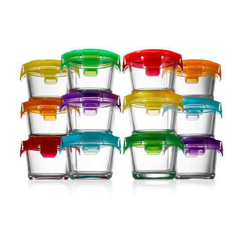NutriChef 3 Sets Loaf Pan - 62.07oz Stackable Superior Premium Glass Meal-prep  Food Container w/ Airtight Locking Lid, BPA-Free Leakproof,  Freezer-to-Oven-Safe, For Bread, Cake & Pastries - Road Entertainment
